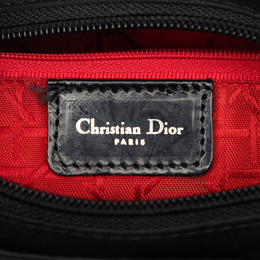 Pre-Loved Dior Medium Nylon Cannage Lady Dior - Picture 5 of 8
